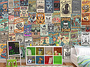 Фотошпалери 3д в кімнату самоклеюча плівка Oracal "Постери", декор для дому, фото 4