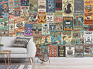 Фотошпалери 3д в кімнату самоклеюча плівка Oracal "Постери", декор для дому, фото 7
