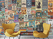 Фотошпалери 3д в кімнату самоклеюча плівка Oracal "Постери", декор для дому, фото 9