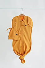 Безрозмірна пелюшка на блискавці з шапочкою "Каспер", Їжак гірчиця