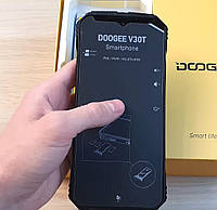 Ударостійкий найкращий смартфон Doogee V30T 12/256 GB Black, мобільний телефон з гарною камерою для дитини