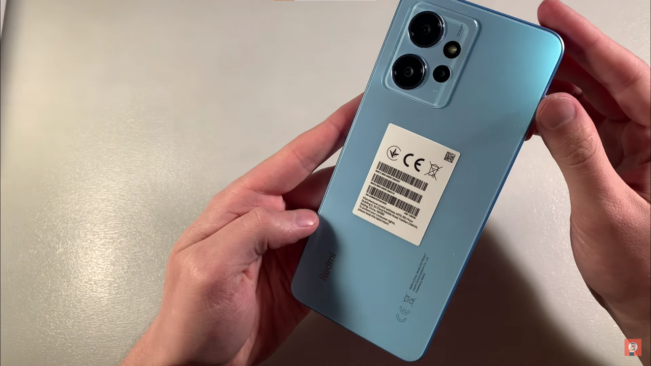 Бюджетний смартфон Xiaomi Redmi Note 12 4/128GB, колір блакитний, смартфон з гарною батареєю