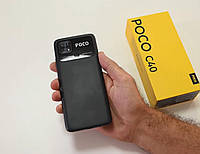 Мобильные телефоны Xiaomi Poco C40 4/64GB Power Black Global version, сенсорный телефон ксиоми для ребенка