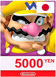 Карта поповнення Nintendo eShop 5000 єн YEN JPY Gift Card Японія JP (Код)