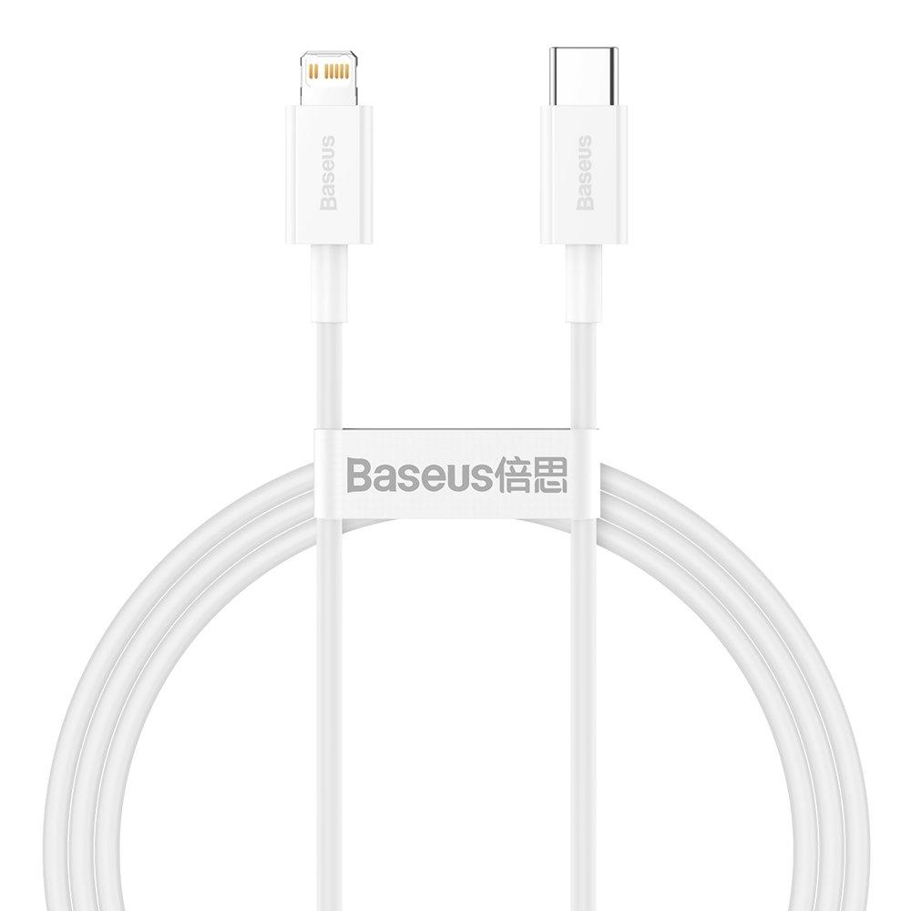 Кабель Baseus Type-C to iP Superior Series Fast Charging Data Cable 2m 20W, White (CATLYS-C02)