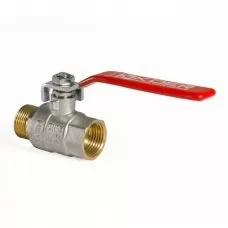 Кран шаровой 1/2" РГШ Кран KP CZECH Ручка гайка штуцер