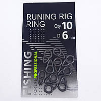 Кільце для ковзного монтажу ProfMontazh D6мм 10шт Кільце для кріплення годівниці вантажу
