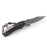 Ніж Mosasaurus Damascus Flipper