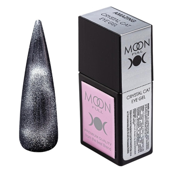 Гель-лак Moon Amazing Crystal Cat Eye Gel, 12 мл