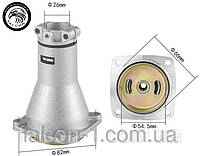 Редуктор верхний Hecht 127BTS 9 шлицов, D трубы - 26 мм, D муфты - 66 мм 010268E для мотокос