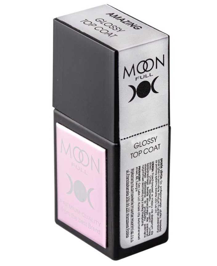 Топ Moon Amazing Glossy Top Coat, 12 мл