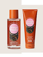 Набір Victoria's Secret PINK Orange Meadow Оригінал! Спрей для тіла міст та лосьйон