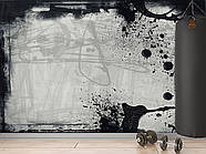 Фотошпалери 5д для залу, флізелінові фотошпалери в спальню, кухню "Чорнило", фото 10