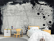Фотошпалери 5д для залу, флізелінові фотошпалери в спальню, кухню "Чорнило", фото 6