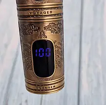 Акумуляторна машинка для стриження волосся VGR V-962 тример для бороди та вусів зі змінними насадками 1-7 мм, фото 3