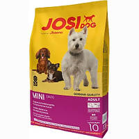 Сухой корм Josera JosiDog Mini для собак мелких пород, домашняя птица, утка и зеленые мидии 10 кг