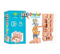 Деревянная игра Башня Limo Toy, блоки 48шт, MD1585