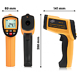 Пірометр Benetech GM1150 (Епір 1150) -30~1150℃ ( 20:1 ) у Кейсі!, фото 7