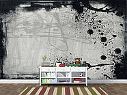 Фотошпалери 5д для залу, флізелінові фотошпалери в спальню, кухню "Чорнило", фото 5