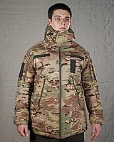 Бушлат мультикам софтшелл зимний до -30 тактический для военных зсу куртка multicam softshell теплая мужская
