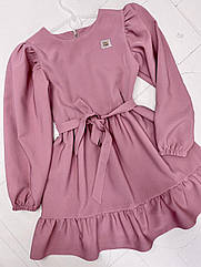 Плаття для дівчаток, Артикул DB6865-рожевий,116-140 рр. [є:122,134]