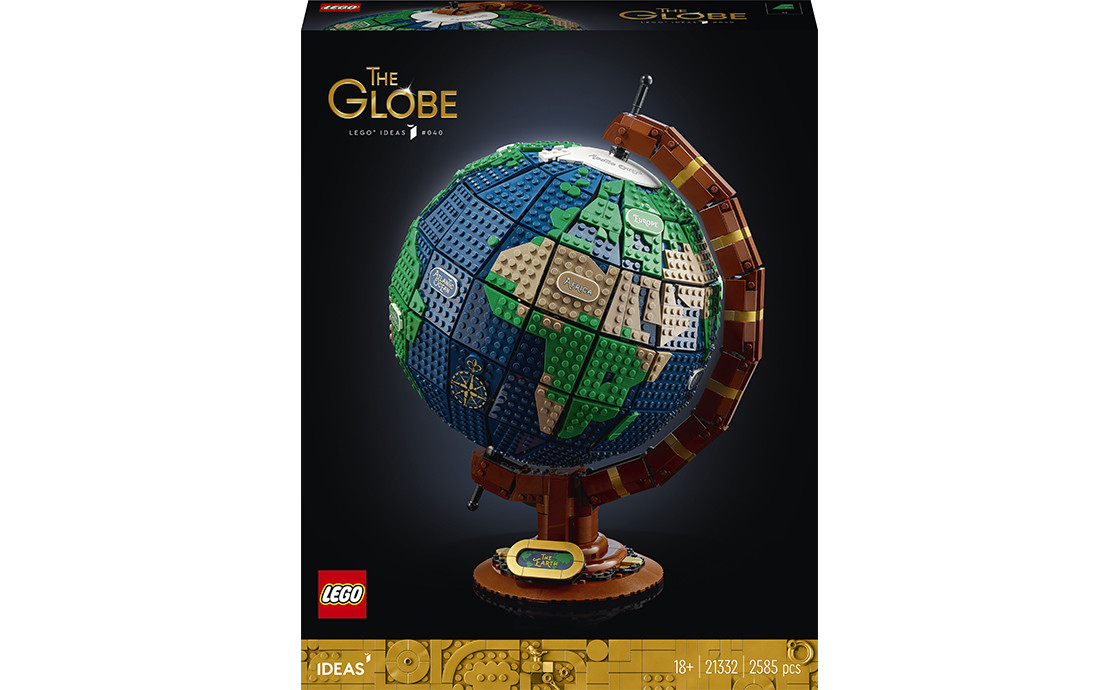 LEGO Ideas Глобус 2585 деталей (21332)