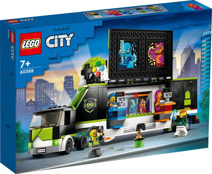 LEGO CITY 60388 Вантажівка для ігрового турне 344 деталі 7 x 38 x 26 см