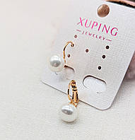 Серьги Xuping Jewelry медицинский сплав  Элегантные серьги с жемчугом Серьги для девушек Красивые серьги
