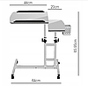 Столик підставка для ноутбука на коліщатках Білий, фото 6