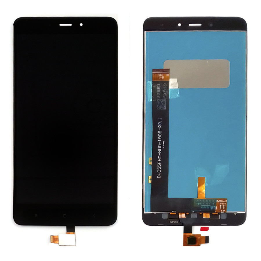 Дисплей (экран) Xiaomi Redmi Note 4 с тачскрином черный - фото 1 - id-p2052951771