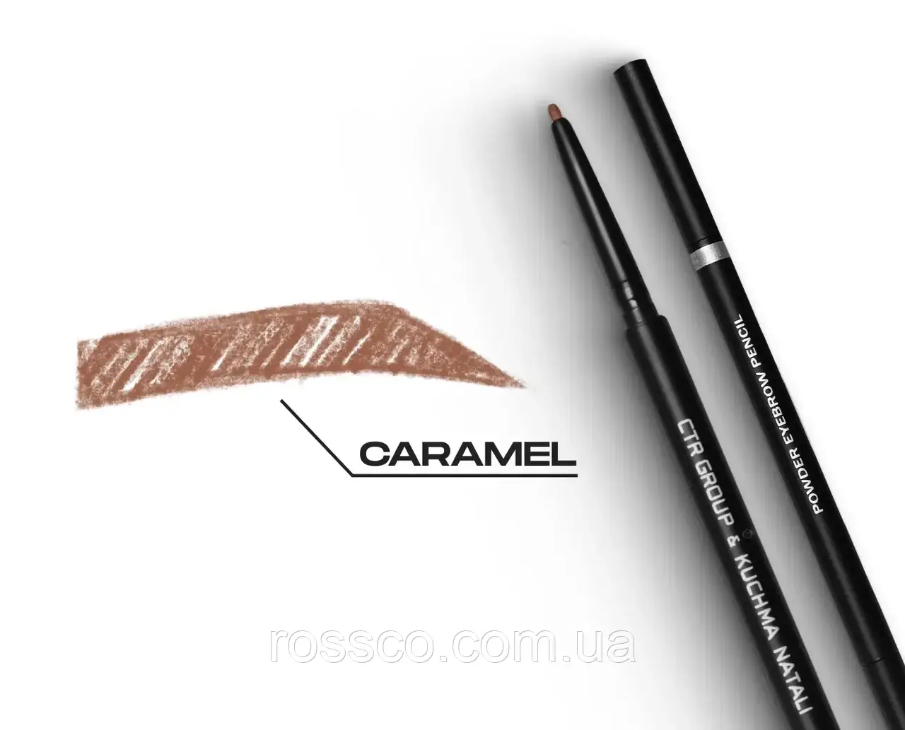 CTR Пудровий олівець для брів CARAMEL