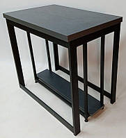 Раскладной стол на кухню, консольный раздвижной в стиле лофт для приема гостей Викинг Гетьман, разные цвета