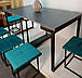 Розкладний стіл на кухню, консольний розсувний у стилі лофт для приймання гостей Вікінг Гетьман, різні кольори, фото 2