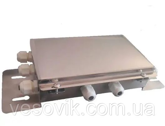 З'єднувальна коробка KELI JXHG05-8-S для під'єднання до 8 тензодатчиків, неіржавка сталь