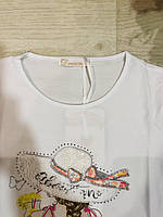 Футболка для дівчат оптом, Dream, 8-16 років,  № 3988, фото 4