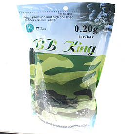 Страйкбольні кулі BBKing 0.20г 5000шт [1kg]