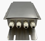 З'єднувальна коробка KELI JXHG05-10-S для під'єднання до 10 тензодатчиків, неіржавка сталь, фото 2