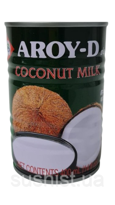 Молоко кокосове AROY-D 400 мл, фото 1