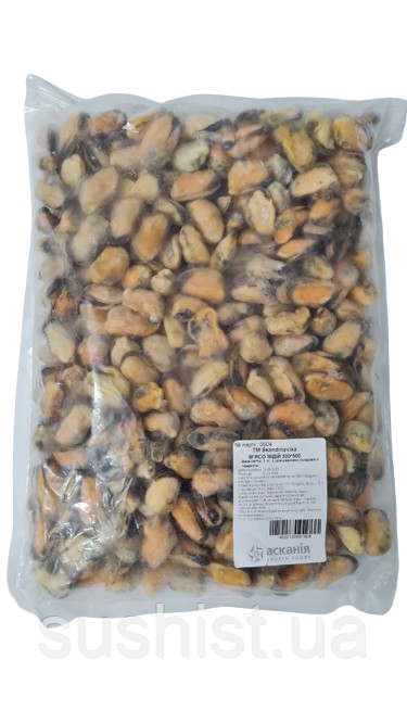 Мідії м'ясо 1 кг, фото 1