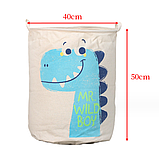 Кошик для іграшок "Дракон" 50х40 см., фото 2