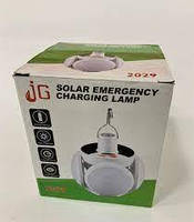 Ліхтарик лампа для кемпінгу JG Solar Emergency Charging Lamp - 2029