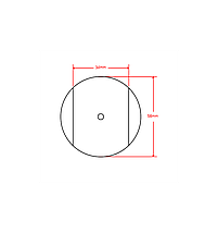 Спецключ для викручування пальця ресори Scania (3/4", 34х56мм) HCB AUTO TOOLS B1050-7, фото 2