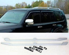 Рейлінги на Mitsubishi Pajero Wagon IV 2007-2015 (сірі)