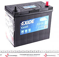 Акумуляторна батарея 45Ah/330A (237x127x227/+R/B00) Excell Азия EXIDE EB456 UA61