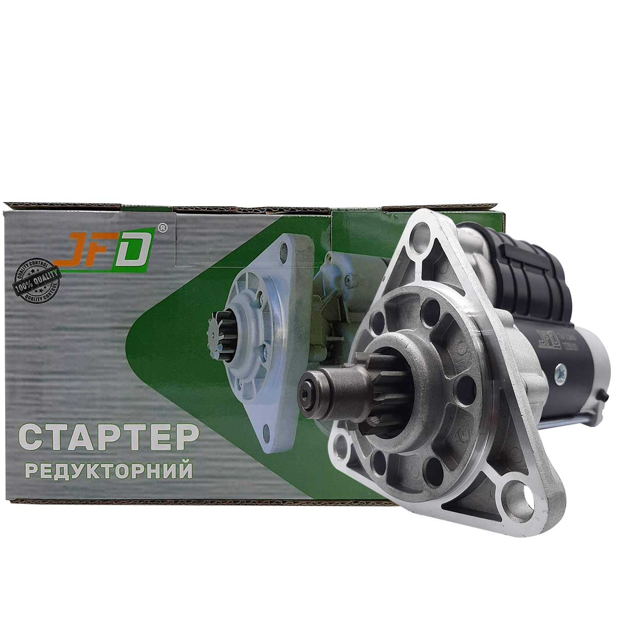 Стартер редукторний 12В 3,5 кВт (TM JFD) (МТЗ, Т-40, Т-25)