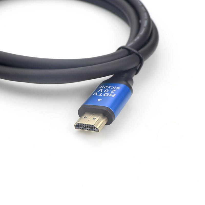 Кабель HDMI-HDMI 0.5м, 4K HD версии 2.0 для подключения монитора, телевизора, к компьютеру, ноутбуку и т.д. - фото 3 - id-p2052992559