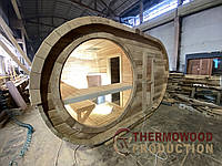 Овальні бані та сауни від Thermowood Production – це поєднання краси, стилю та комфорту. Відео