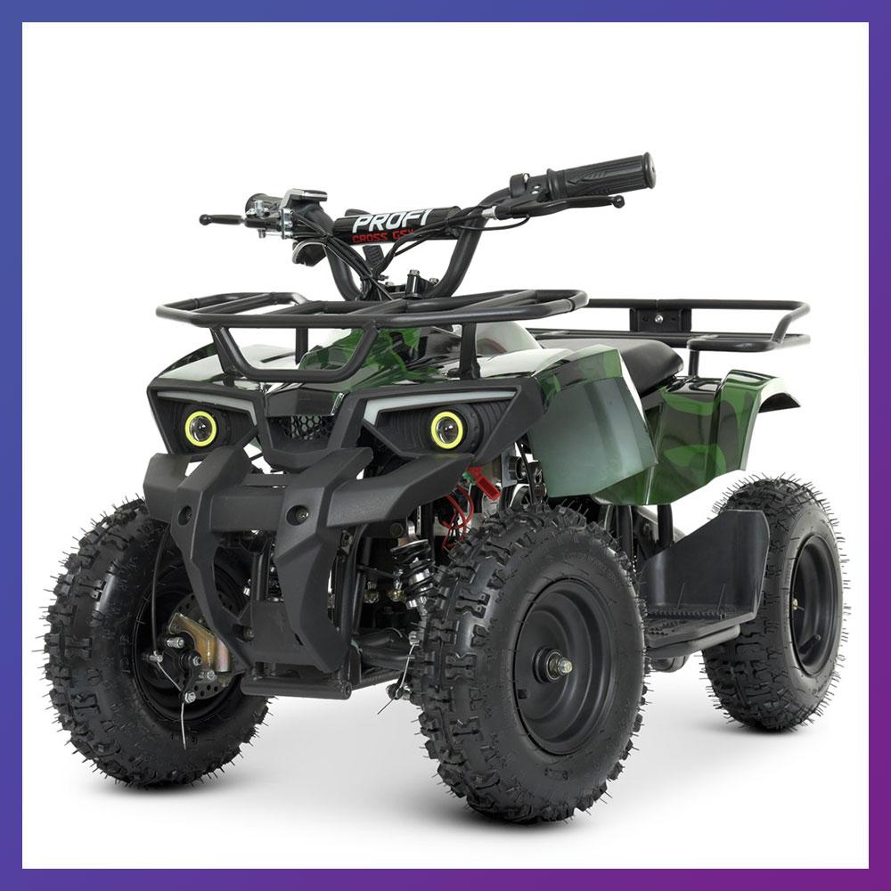 Квадроцикл електричний із мотором 800W Profi HB-ATV800AS-10 для дітей від 6 років Камуфляж