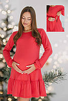 Красивое нарядное платье для беременных и кормящих мам на выписку и не только размер L