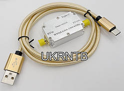 Малошумний підсилювач 10 МГц - 6 ГГц, 20 дБ / МШП / LNA / Low Noise Amplifier 20dB 10M-6GHz